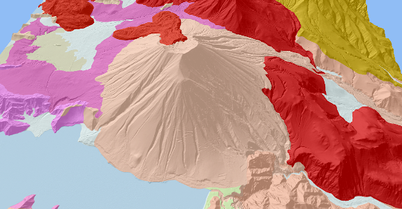 男体火山の地質